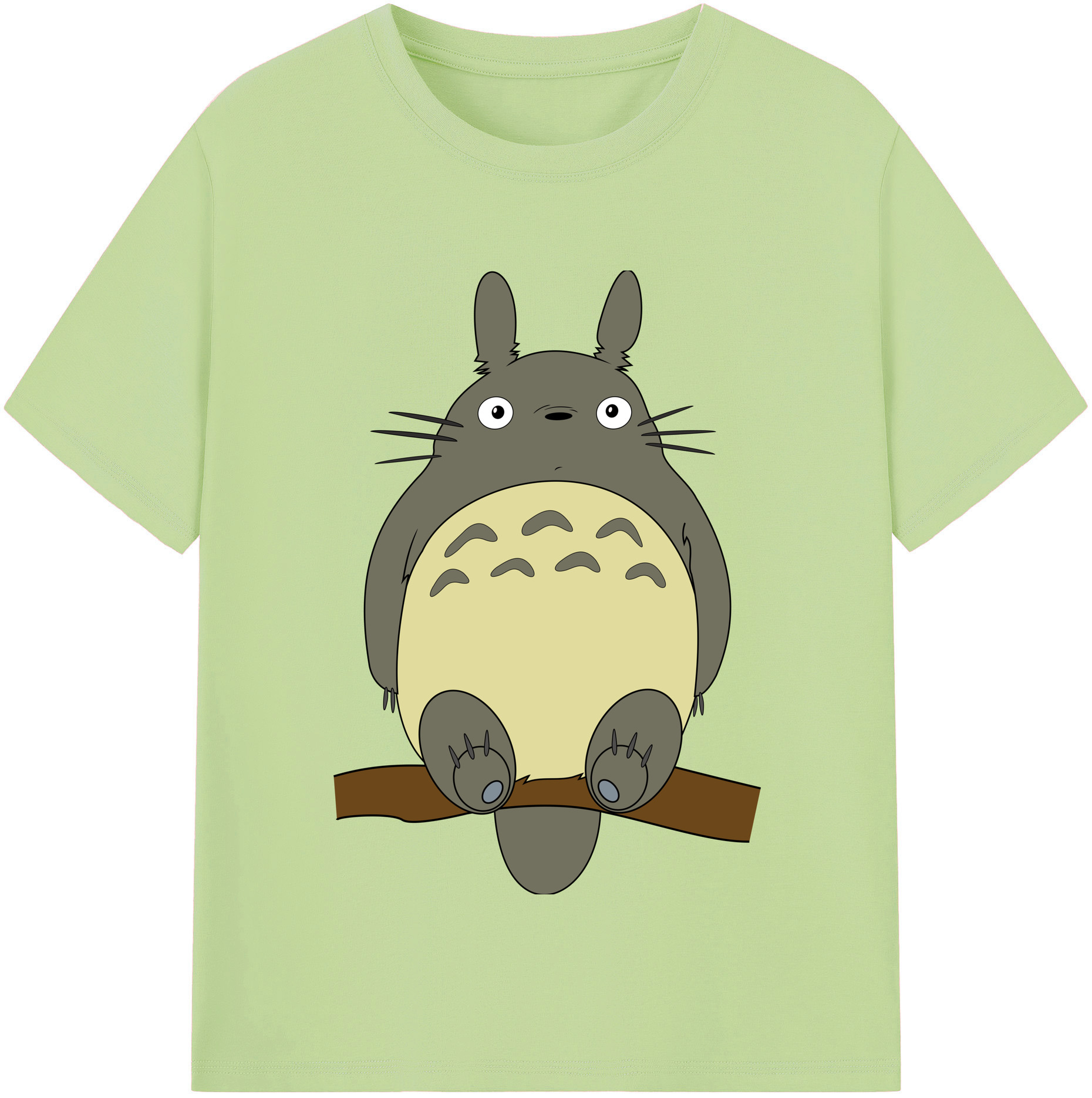 （画像用） となりのトトロ 草壁メイ 草壁サツキ My Neighbor Totoro Satsuki Kusakabe Mei Kusakabe 綿100％半袖Tシャツ（フロントプリント）